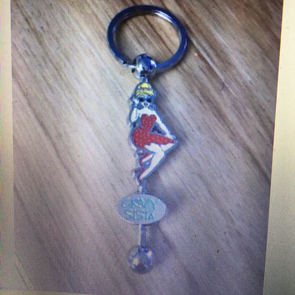 Crazy sista keychain